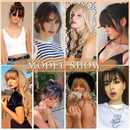 Clip-In Wispy Bangs