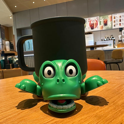 🔥Funny Turtle Coaster & Cup Holder, Moving Limbs, Cute Home Decor Gift