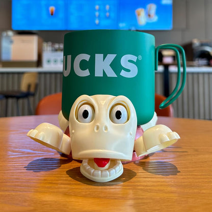 🔥Funny Turtle Coaster & Cup Holder, Moving Limbs, Cute Home Decor Gift