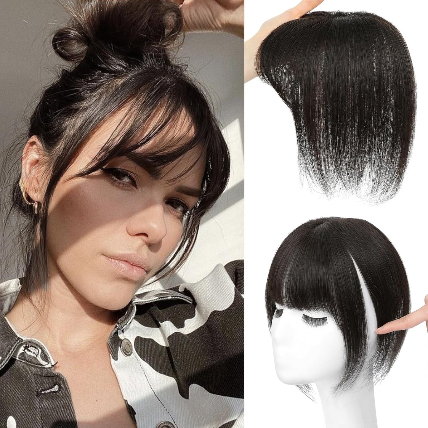 Clip-In Wispy Bangs