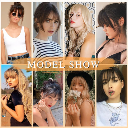 Clip-In Wispy Bangs