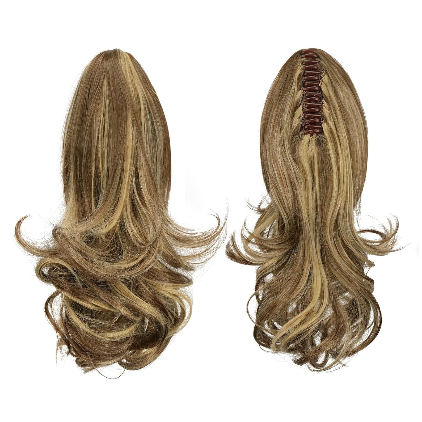 Claw Clip Curly Ponytail