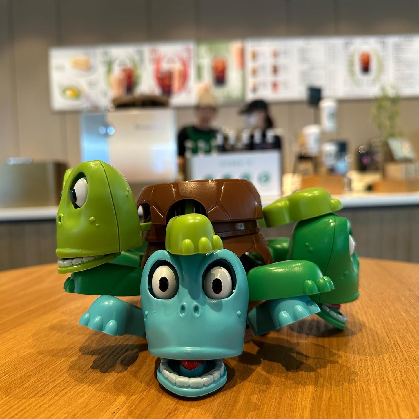 🔥Funny Turtle Coaster & Cup Holder, Moving Limbs, Cute Home Decor Gift