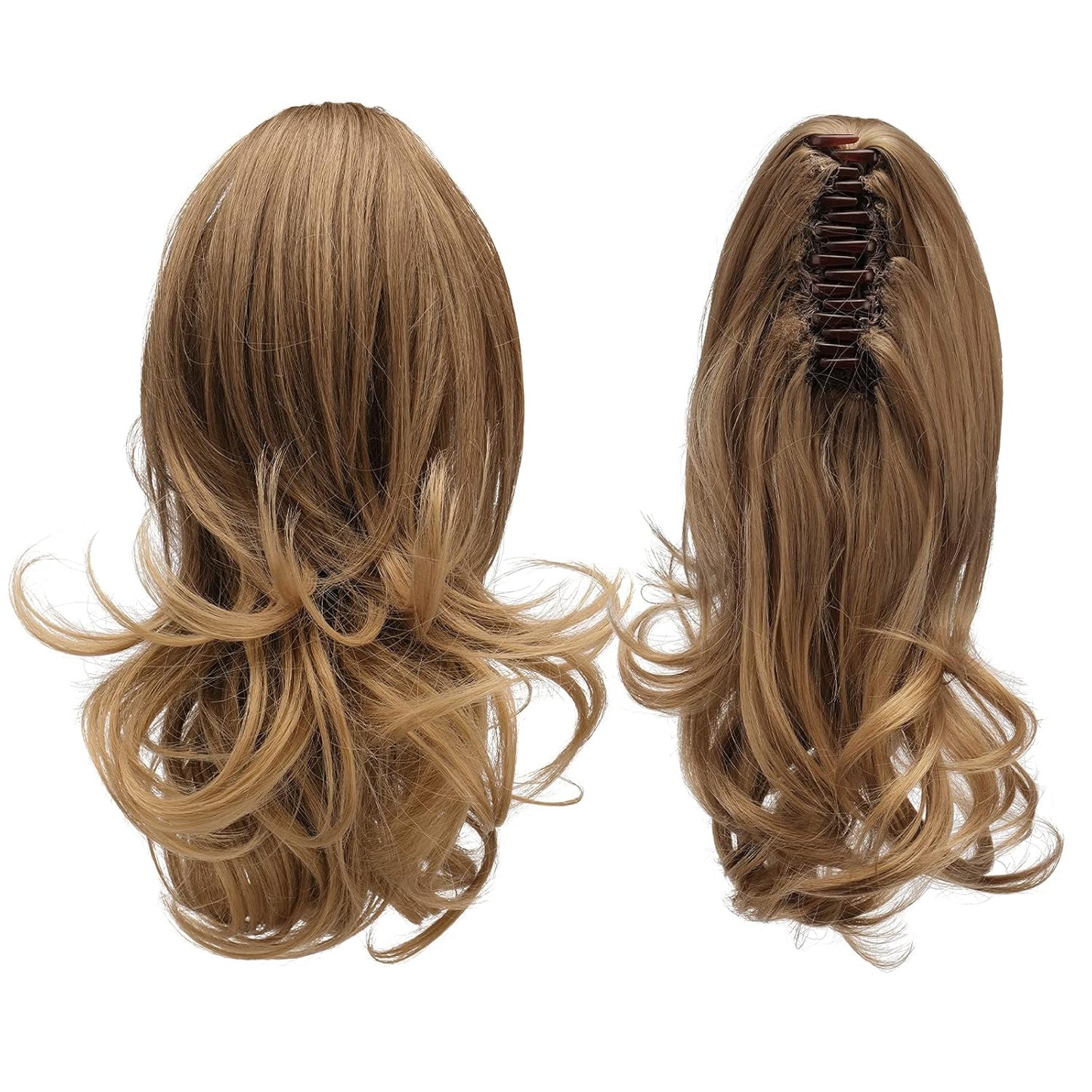 Claw Clip Curly Ponytail