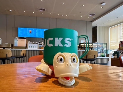 🔥Funny Turtle Coaster & Cup Holder, Moving Limbs, Cute Home Decor Gift