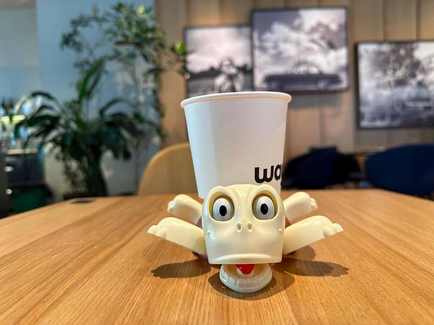 🔥Funny Turtle Coaster & Cup Holder, Moving Limbs, Cute Home Decor Gift