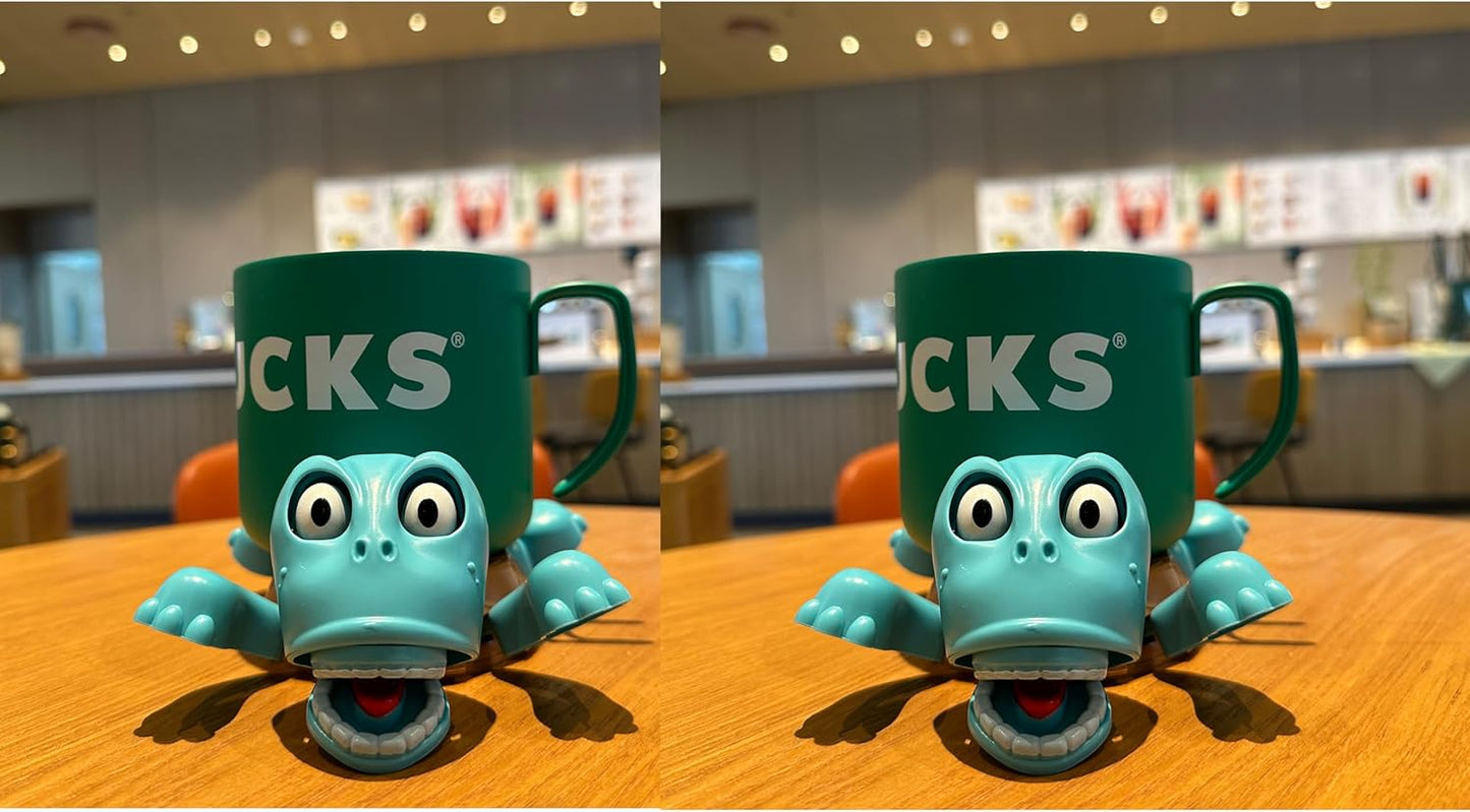 🔥Funny Turtle Coaster & Cup Holder, Moving Limbs, Cute Home Decor Gift