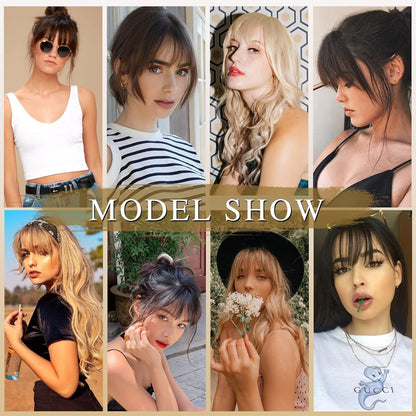 Clip-In Wispy Bangs