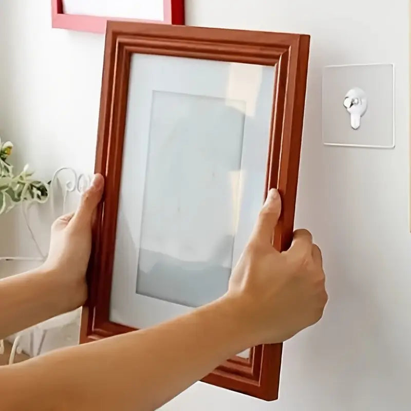 No-Trace Clear Hooks – Heavy Duty & Invisible🔥