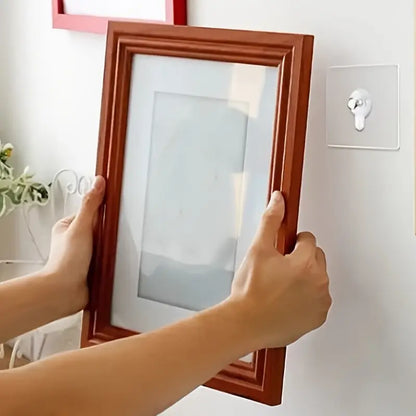 No-Trace Clear Hooks – Heavy Duty & Invisible🔥