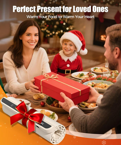 🔥Electric Food Warming Mat – Fast Heating, Portable, with Timer – Perfect for Home & Parties