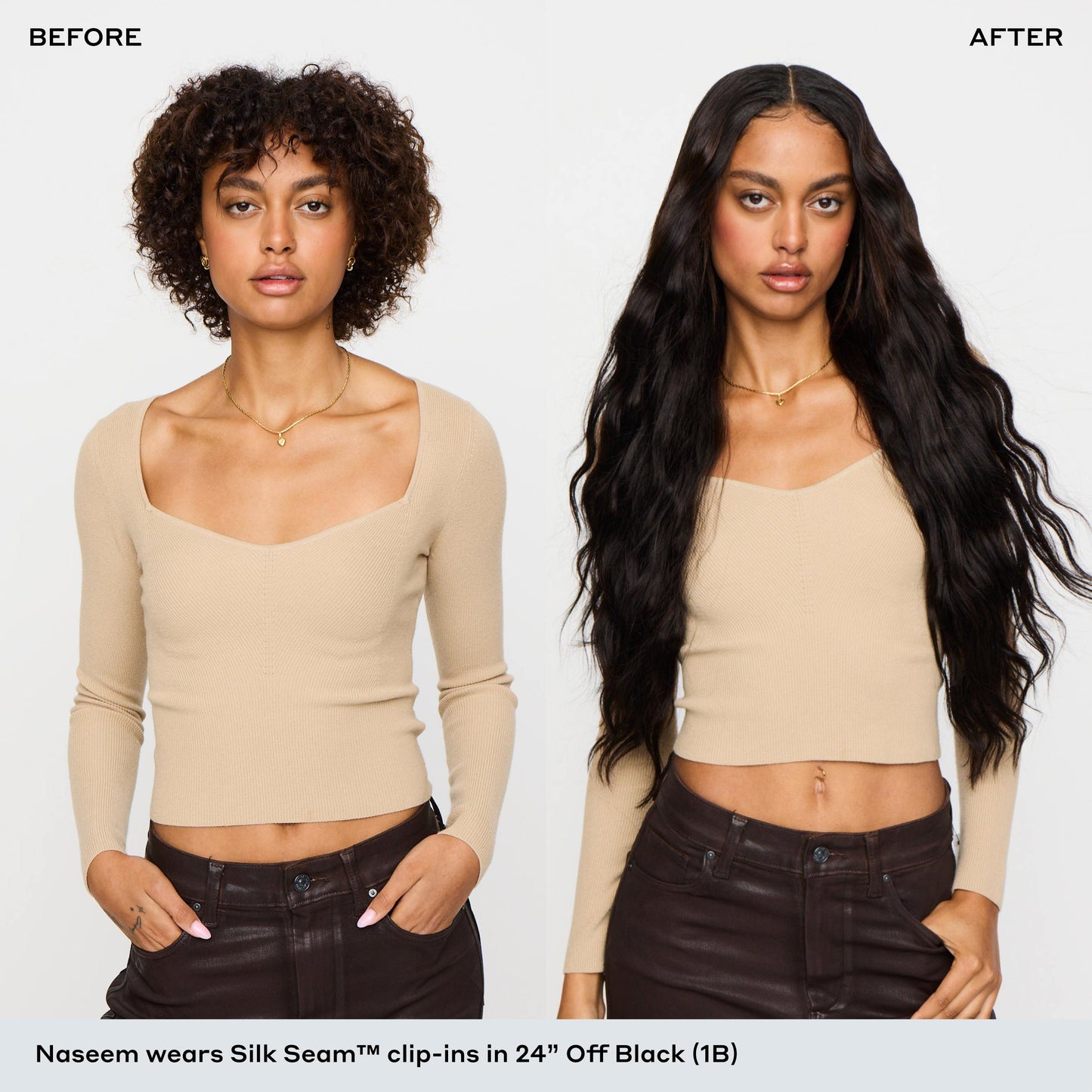 Trendy™ Clip-In, Mochachino Brown