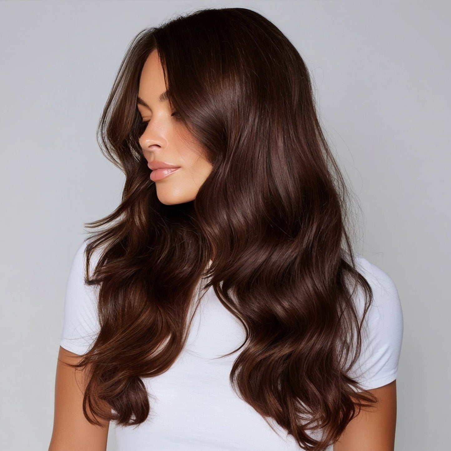 Trendy™ Clip-In, Chocolate Brown